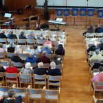 Laulun ilta - ennen tilaisuuden alkua