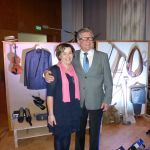 Varapj. Pekka Herranen ja viulisti Leena Sj&ouml;blom